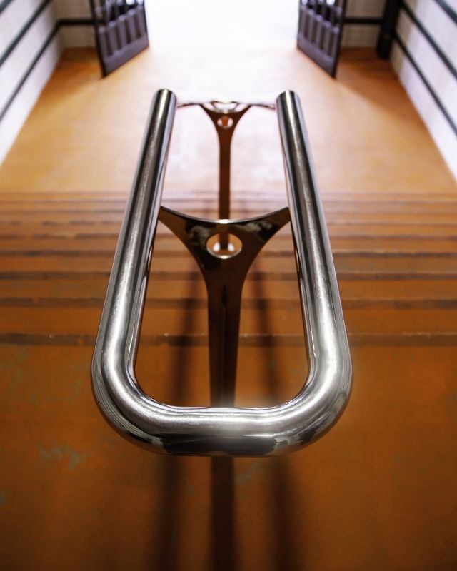 Metal Hand Rail manufactured and installed by Graham Aluminium and sons